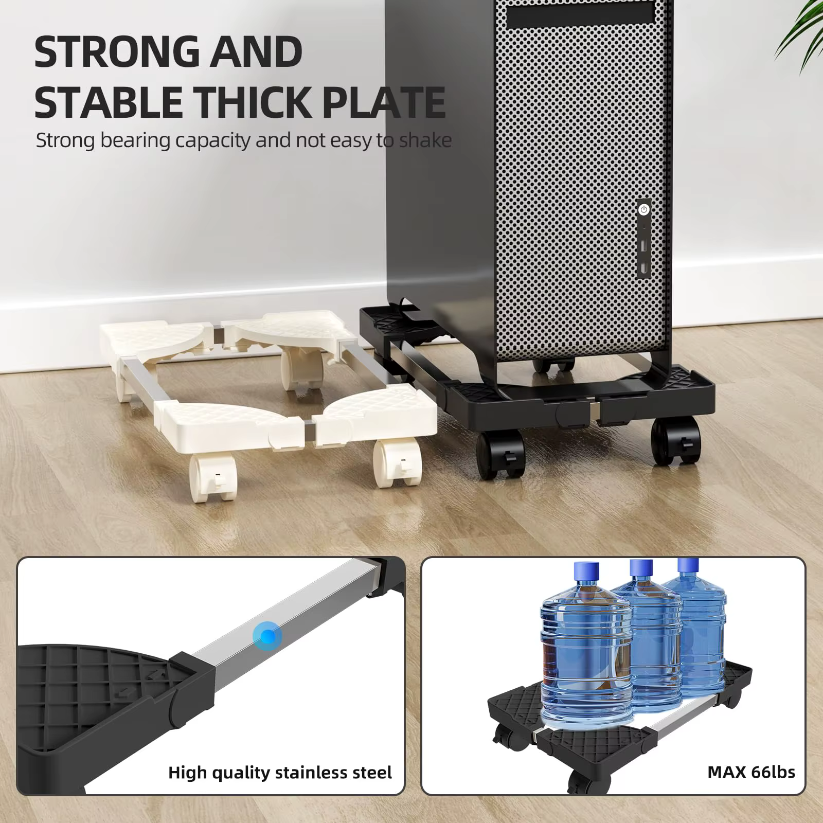 Support d'ordinateur pour tour de bureau