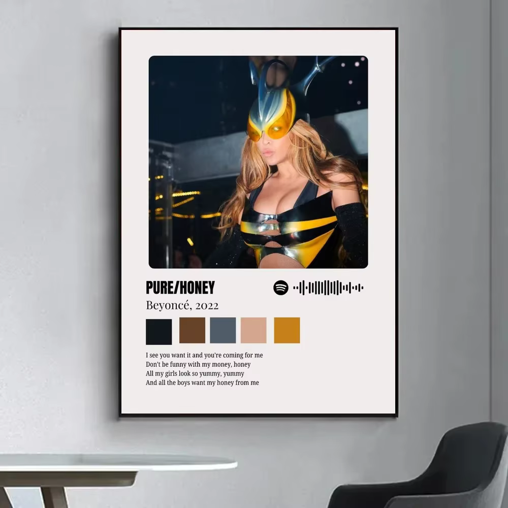 Affiche autocollante de cowboy de la Renaissance, 1 pièce, autocollant d'art mural imperméable