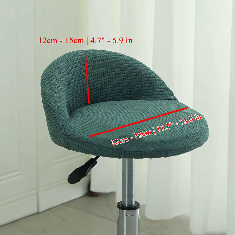Housse de chaise pivotante pour comptoir de Bar, lavable, amovible, universelle, moderne, résistante à l'usure, pour tabouret de salle à manger