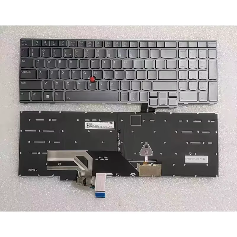 Clavier pour Lenovo ThinkPad P16 Gen1 Gen2 21D6D7 P16s Gen2 Gen3