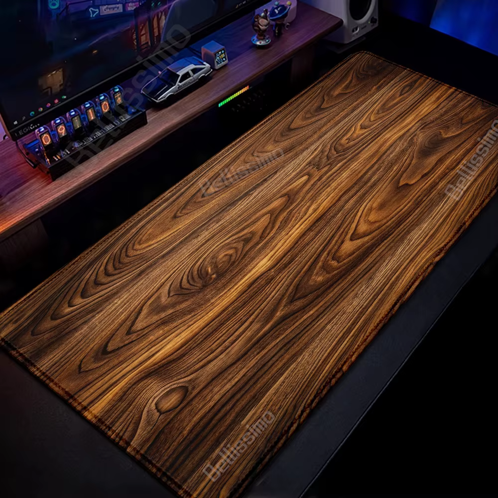 Textures de Grain de bois tapis de souris HD grand Gamer ordinateur