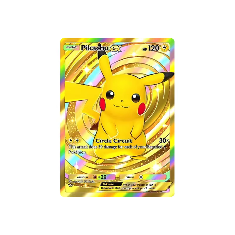 Cartes de poche HOLO FOIL Pockemontcg bricolage PTCG carte monstre faite maison textures gravées simples Anime périphérique Collection carte de jeu
