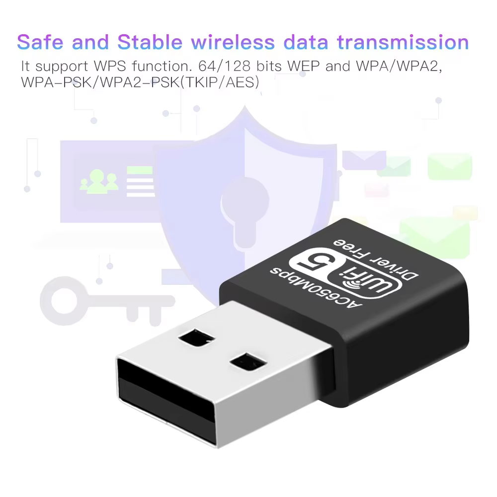 Adaptateur WiFi double bande AC650