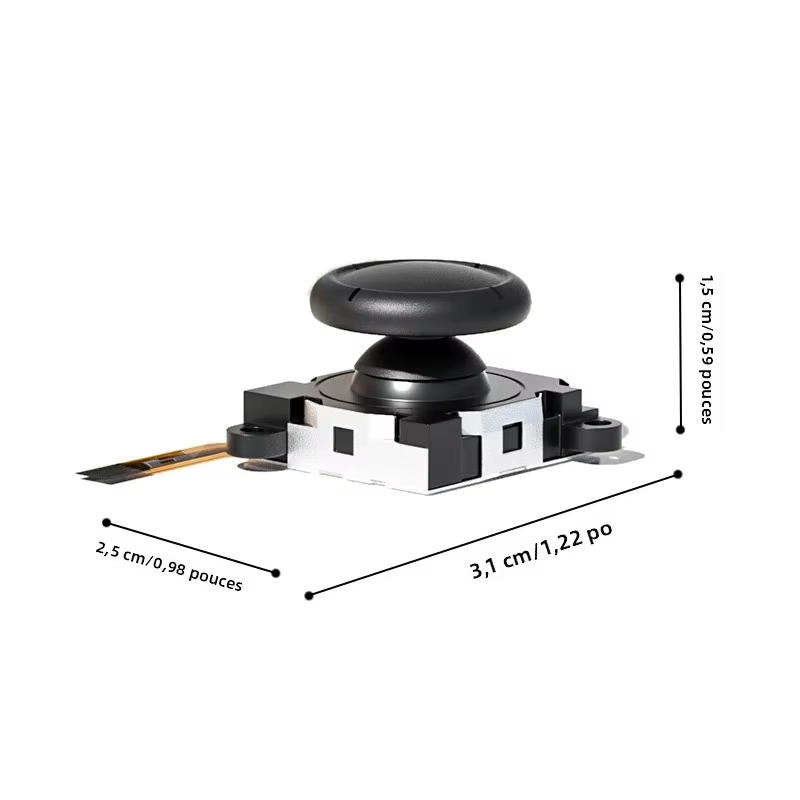 Joystick Aolion Hall pour Switch Joycon-Joystick d'origine pour console de jeu NS OLED Lite Remo portable-technologie Anti-défense