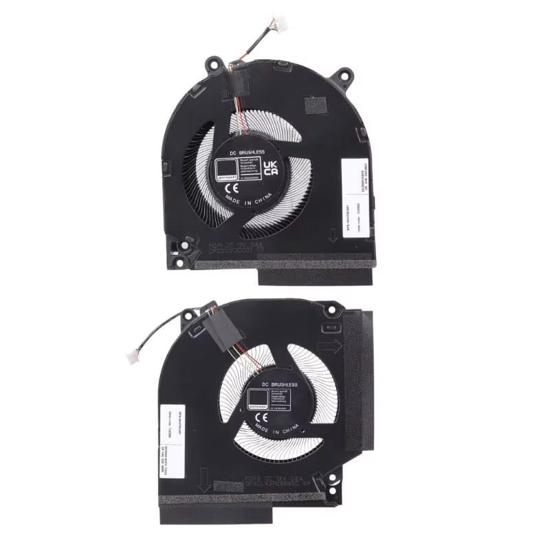 652F CPU GPU ventilateur refroidissement dissipateur thermique ordinateur portable carte graphique
