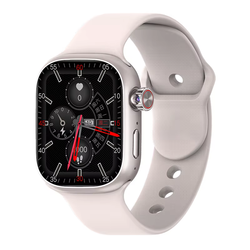 Montre connectée S10 Android 4G/5G LTE avec carte SIM, écran AMOLED 180 °   Caméra rotative, appel vidéo, GPS, WIFI, téléchargement d'applications, hommes, femmes, enfants