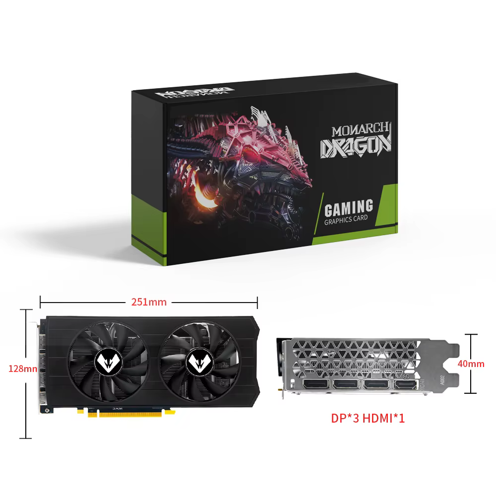 Cartes graphiques SOYO Radeon RX580 8G GDDR5