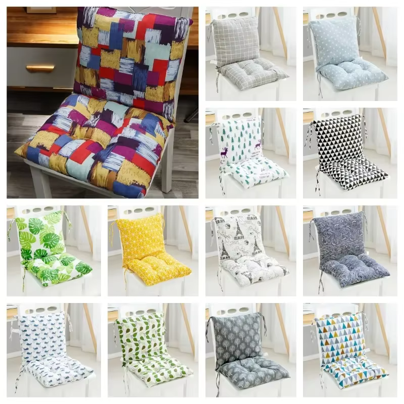 Coussin de siège confortable 2 en 1 avec support dorsal pour une position assise prolongée