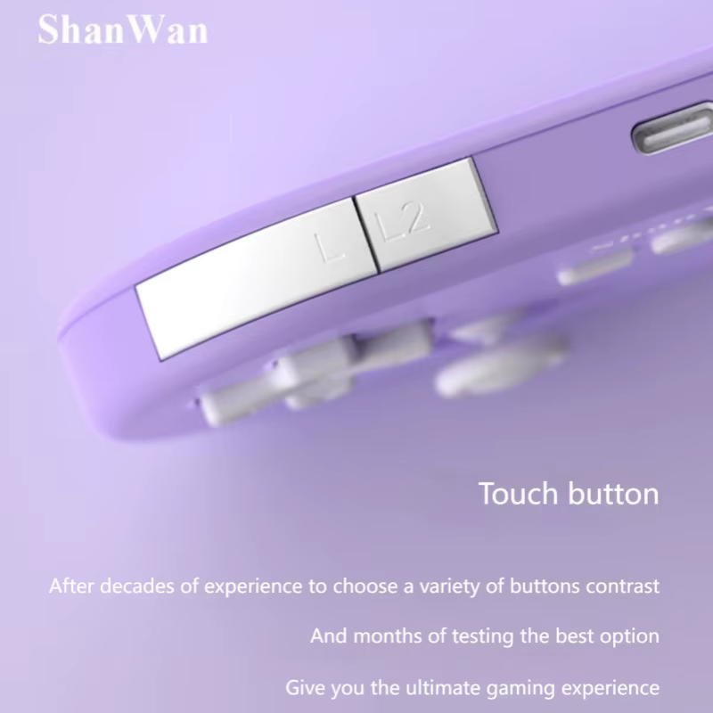 Q37 contrôleur de jeu sans fil Bluetooth Micro jeu Mini manette Hall Joystick pour PC Windows Android IOS téléphone