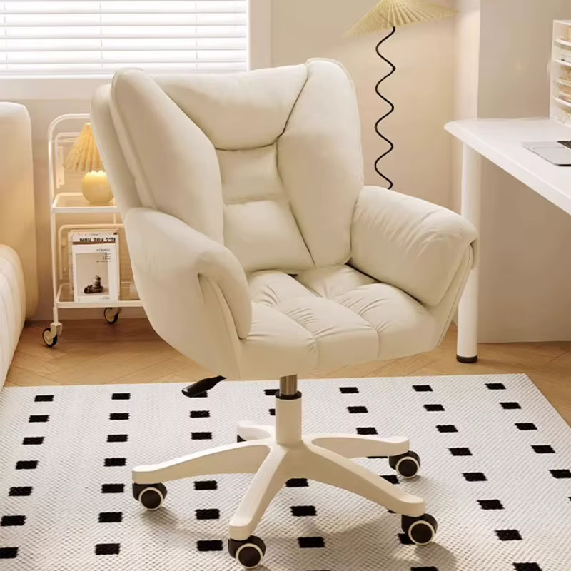 Chaise d'Ordinateur Confortable pour Chambre à Coucher de Fille