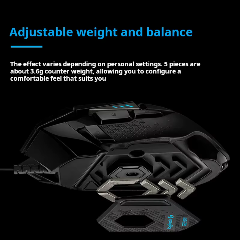 Logitech G502 HERO câble souris de jeu e-sports manger du poulet