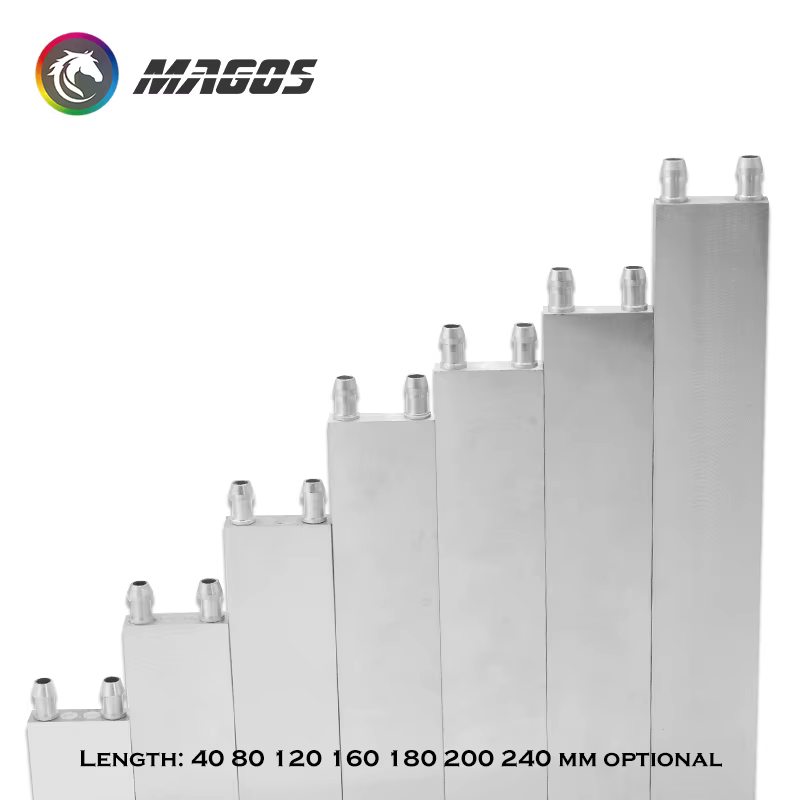Radiateur de refroidissement à eau en aluminium pour processeur