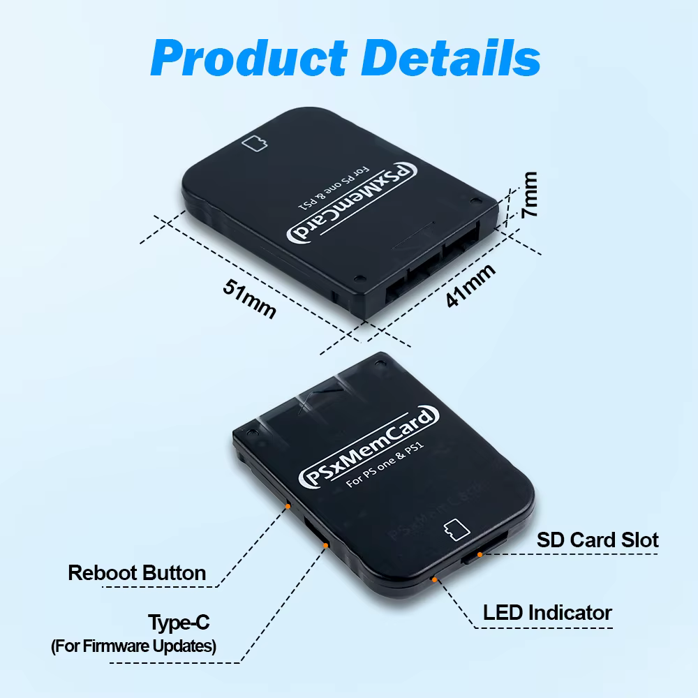 PSxMemCard PSX carte mémoire économiser des données