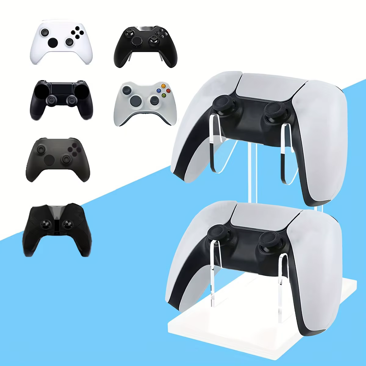 Support universel pour manette de jeu, double couche
