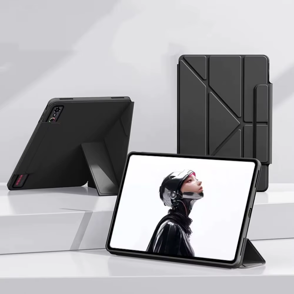 Pour la nouvelle tablette de jeu ZTE REDMAGIC Astra Gaming 2 9.06 " RedMagic Pad 3, 5 Pro 9.06 pouces, étui fin avec support pliable multi-angles