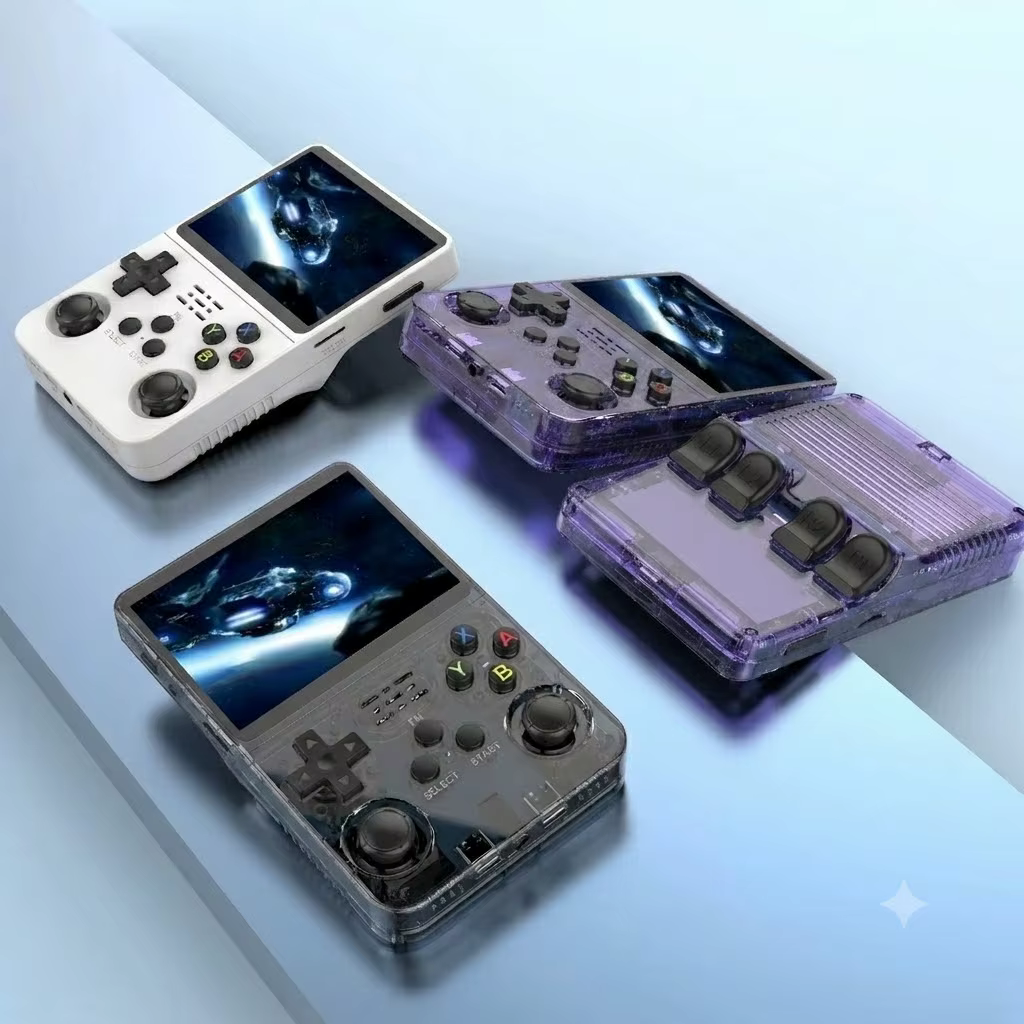 Console de jeu rétro classique R36S avec système ARKOS