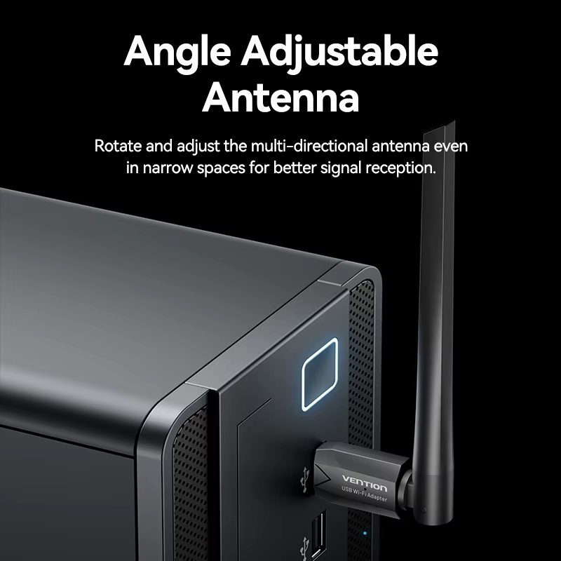 Vention adaptateur WiFi AC650 WiFi5 5G et 2.4G USB