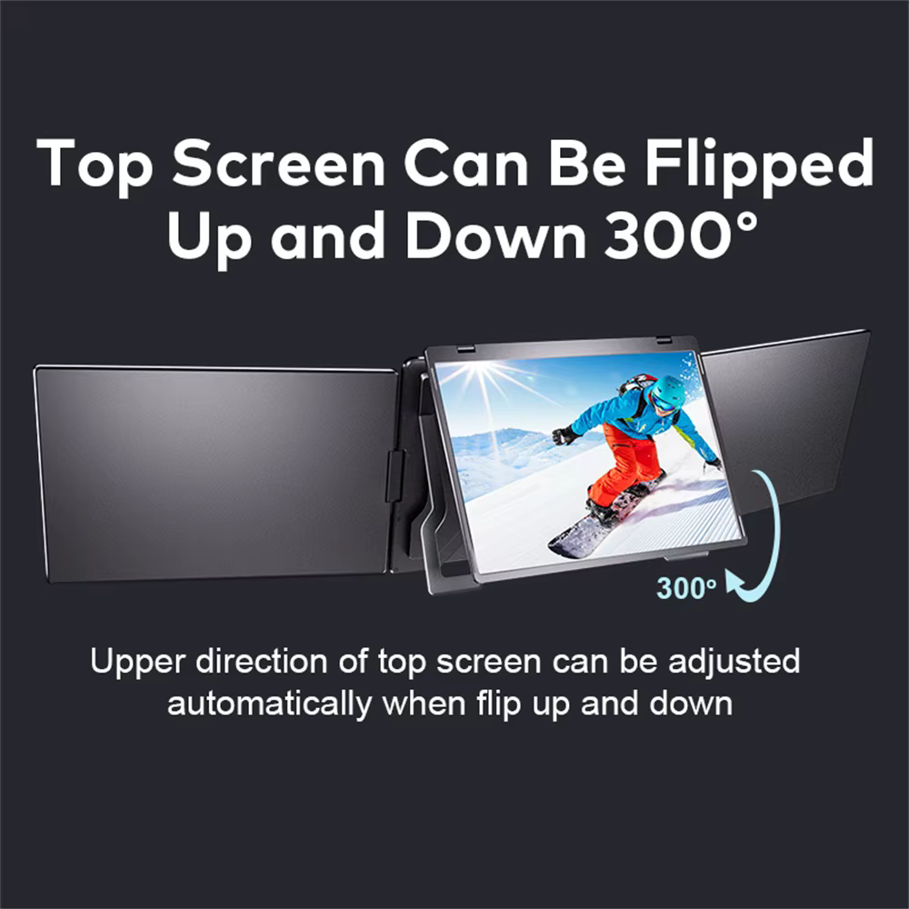 Moniteur LCD à Triple écran pour ordinateur Portable