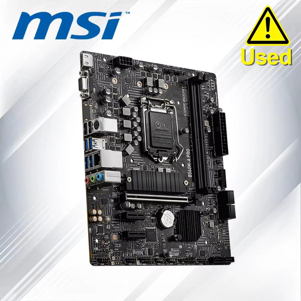 Carte mère MSI B560M-A PRO LGA 1200 64 Go PCI-E 4.0 1×HDMI 1×VGA
