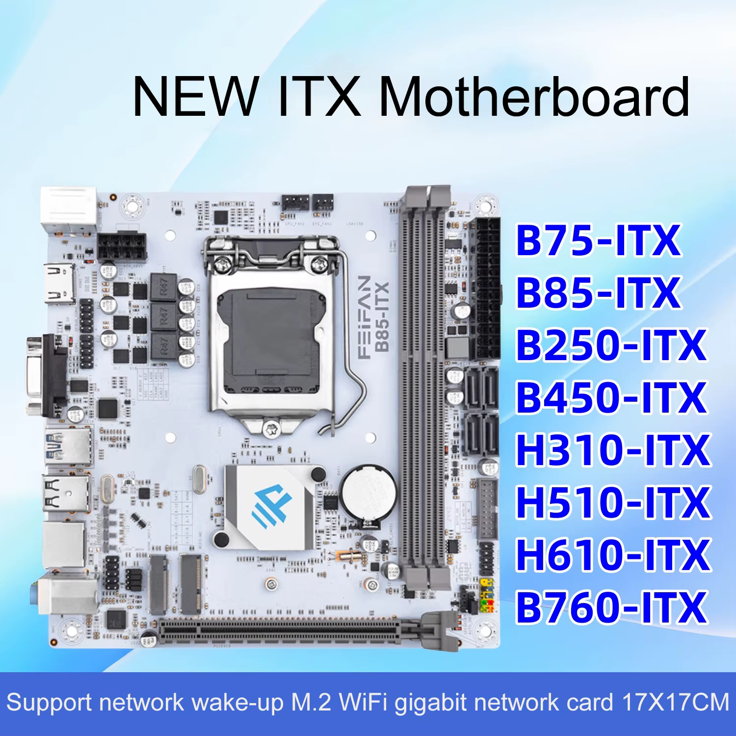 Nouveau ordinateur de bureau ITX mini carte mère