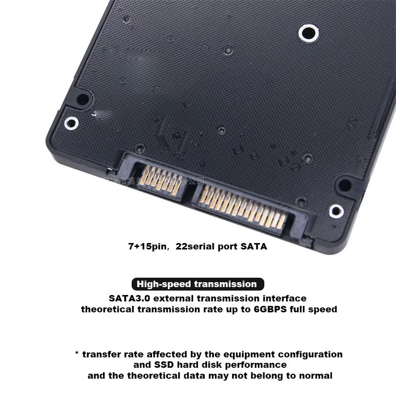 Boîtier de conversion de disque dur SSD M.2 vers SATA3 externe Coolcirc
