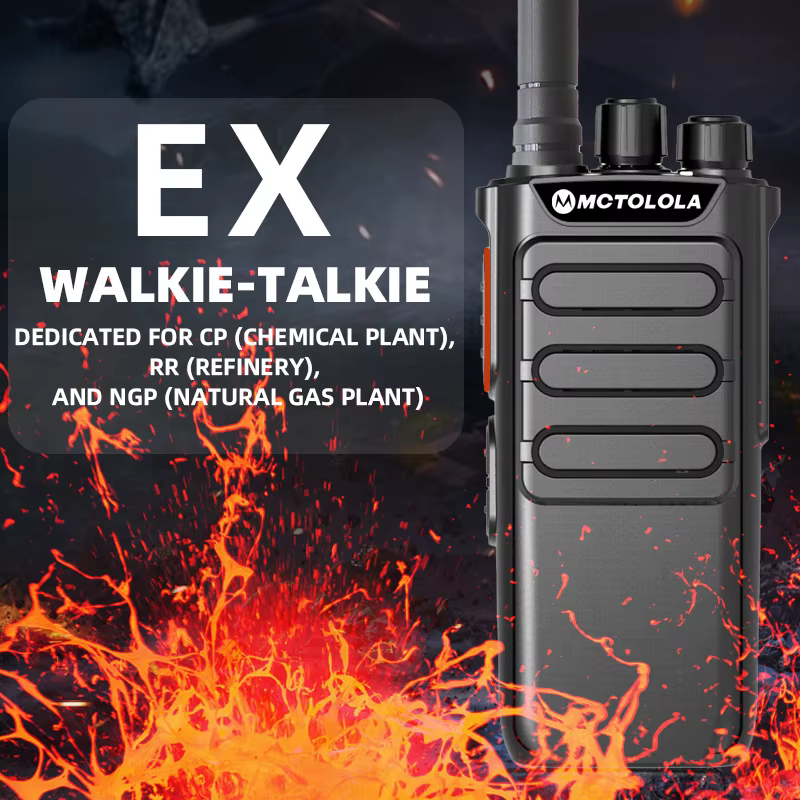 MOTOLOLA Interphone sans fil portable 15W, talkie-walkie analogique à double sens, 6000mAh, talkie-walkie anti-explosion