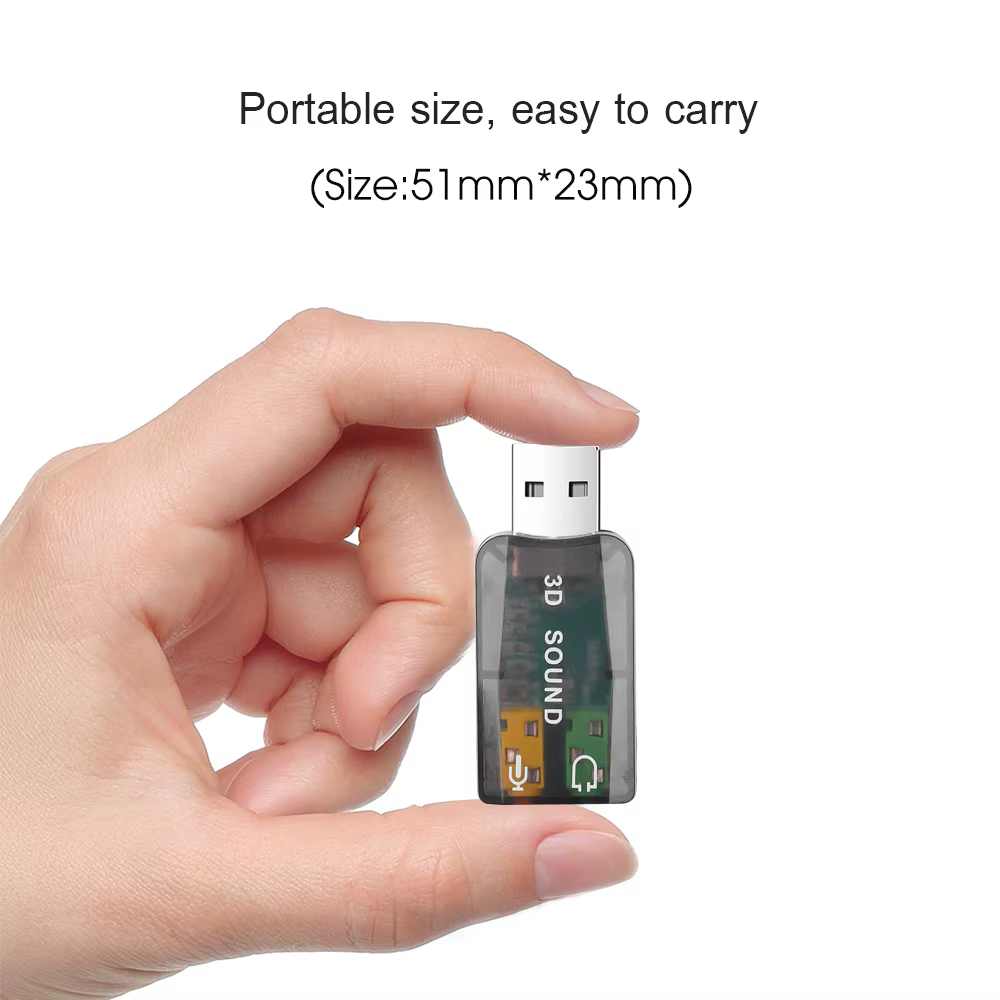 Carte son USB externe Mini