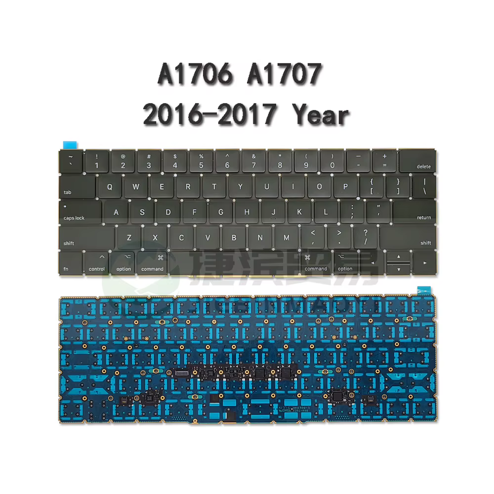 Nouveau clavier de remplacement pour ordinateur portable A1706 A1707 A1708 A1989 A1990