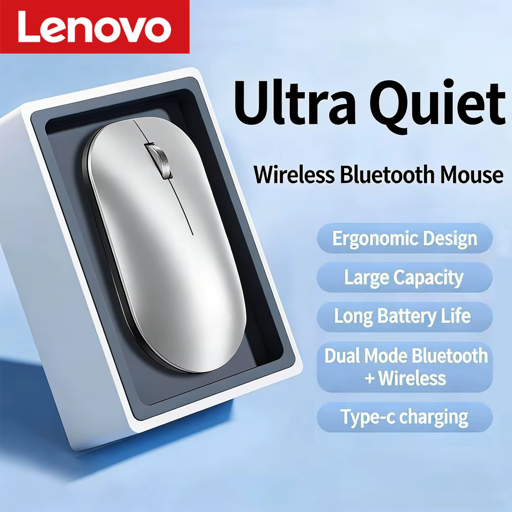 Souris sans fil Bluetooth Lenovo 2.4G
