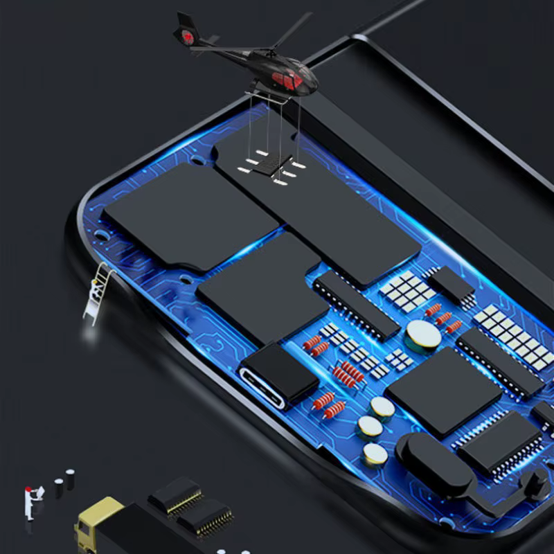 Étui de chargeur de batterie portable pour Xiaomi 11TPro, batterie externe 10000mAh, accessoires pour téléphone portable