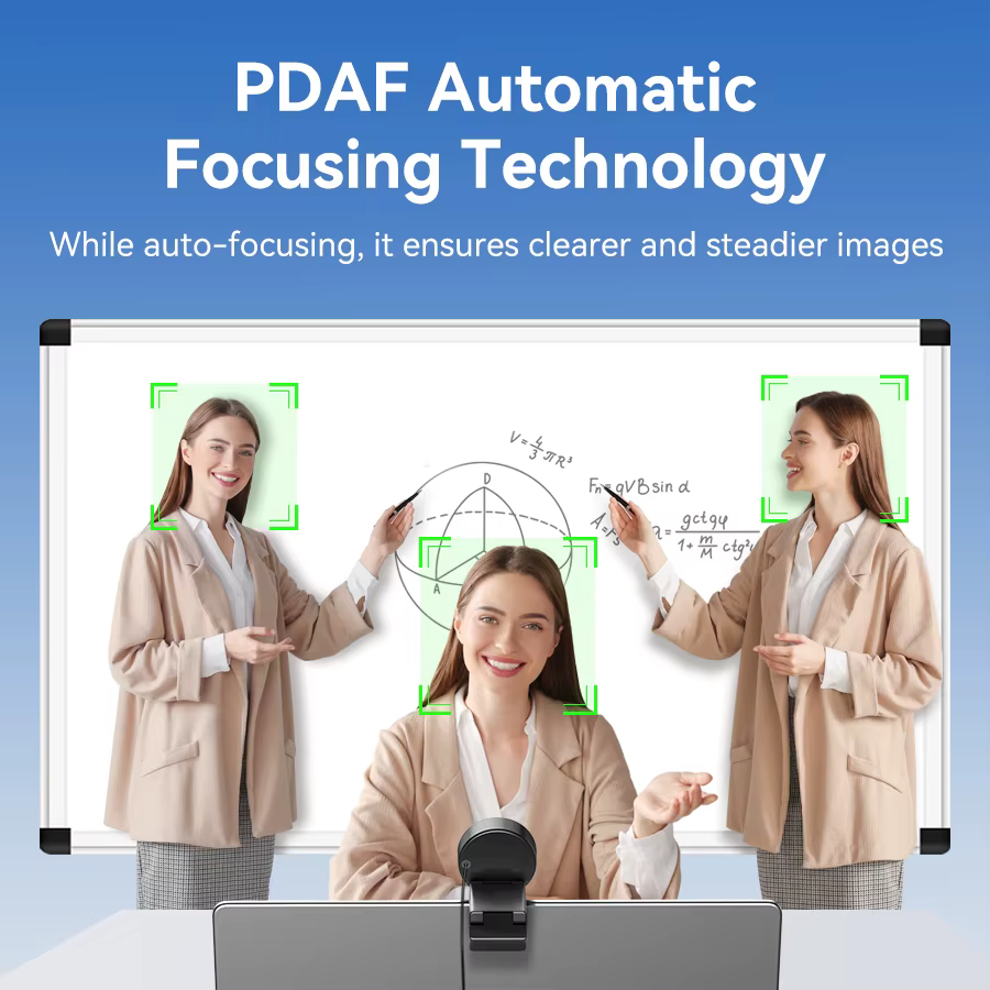 Webcam EMEET 4K avec autofocus