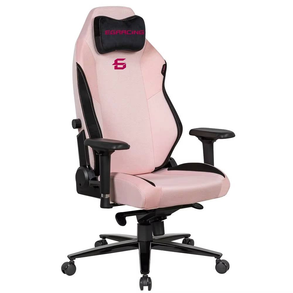 Chaise de jeu ergonomique rose