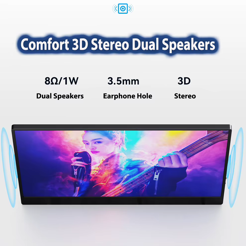 Moniteur portable tactile 15' Full HD