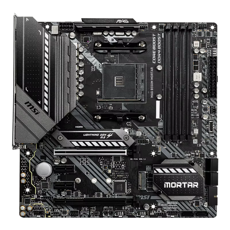 MSI AM4 AMD Micro ATX carte mère MAG B550M MORTAR AM4 AMD B550