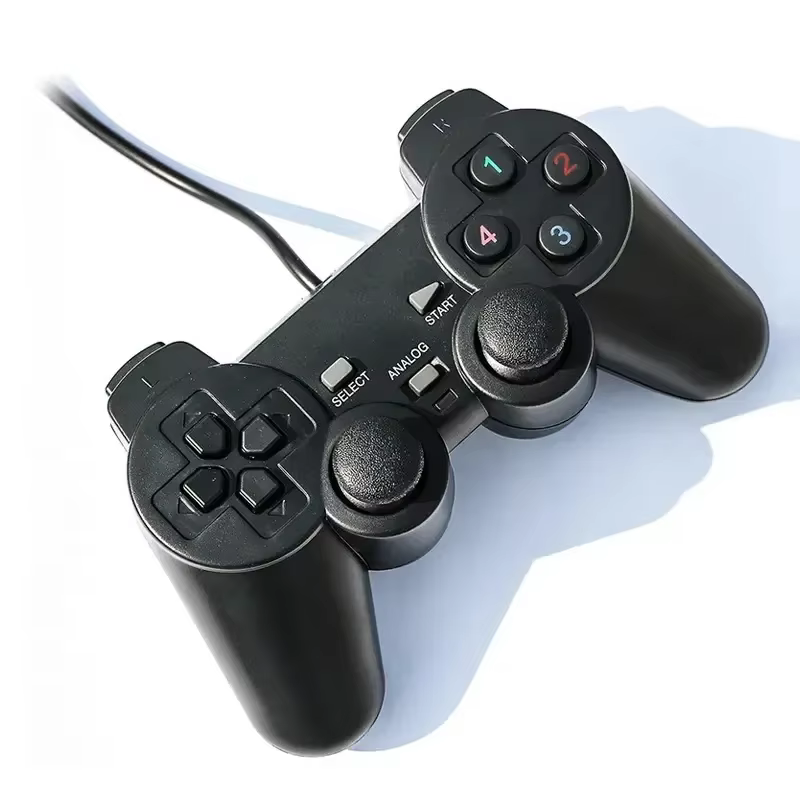 Manette de jeu filaire USB pour WinXP/Win7/Win8/Win10