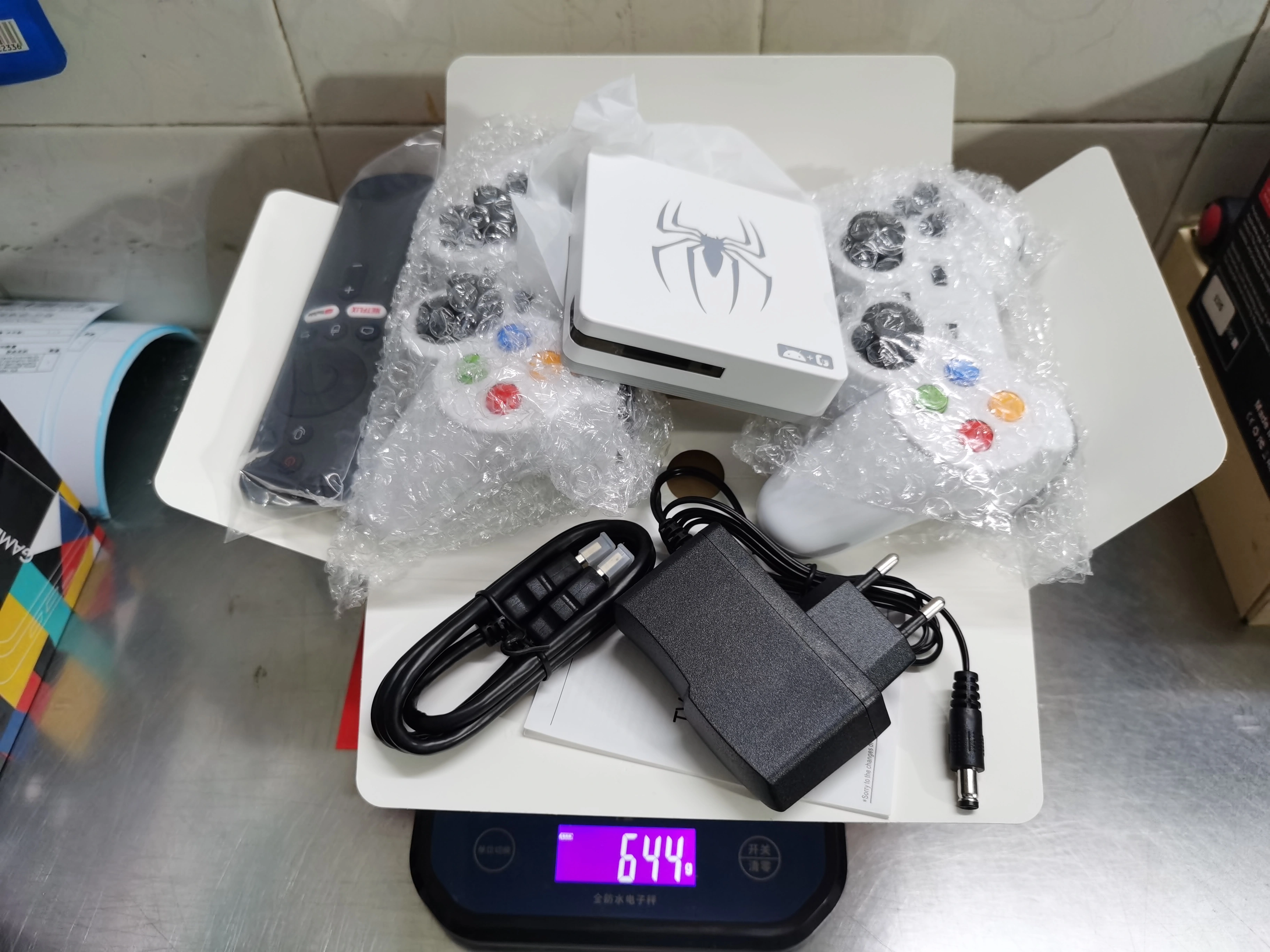 Consoles de jeux vidéo G7 8K 3D 64 Go avec manette sans fil 2.4G