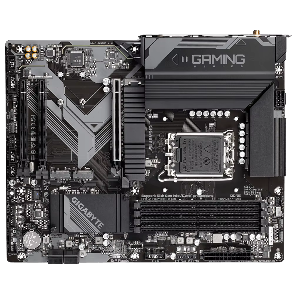  Carte mère Gigabyte B760 GAMING X AX LGA 1700 Intel