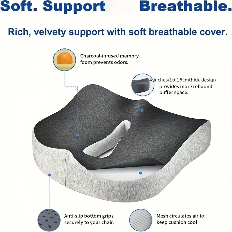 Coussin de siège ergonomique