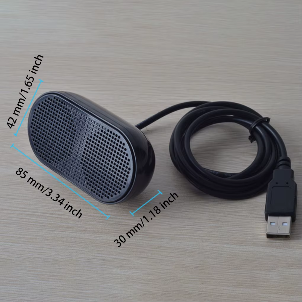 Mini haut-parleur filaire pour ordinateur Portable d'hôtel