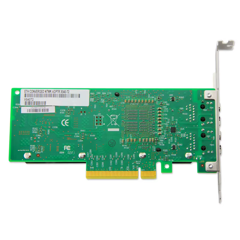 X540-T2 Chipset Intel PCIe x8 double cuivre RJ45 10Gbps Port Ethernet carte réseau PCIE-X8 X16