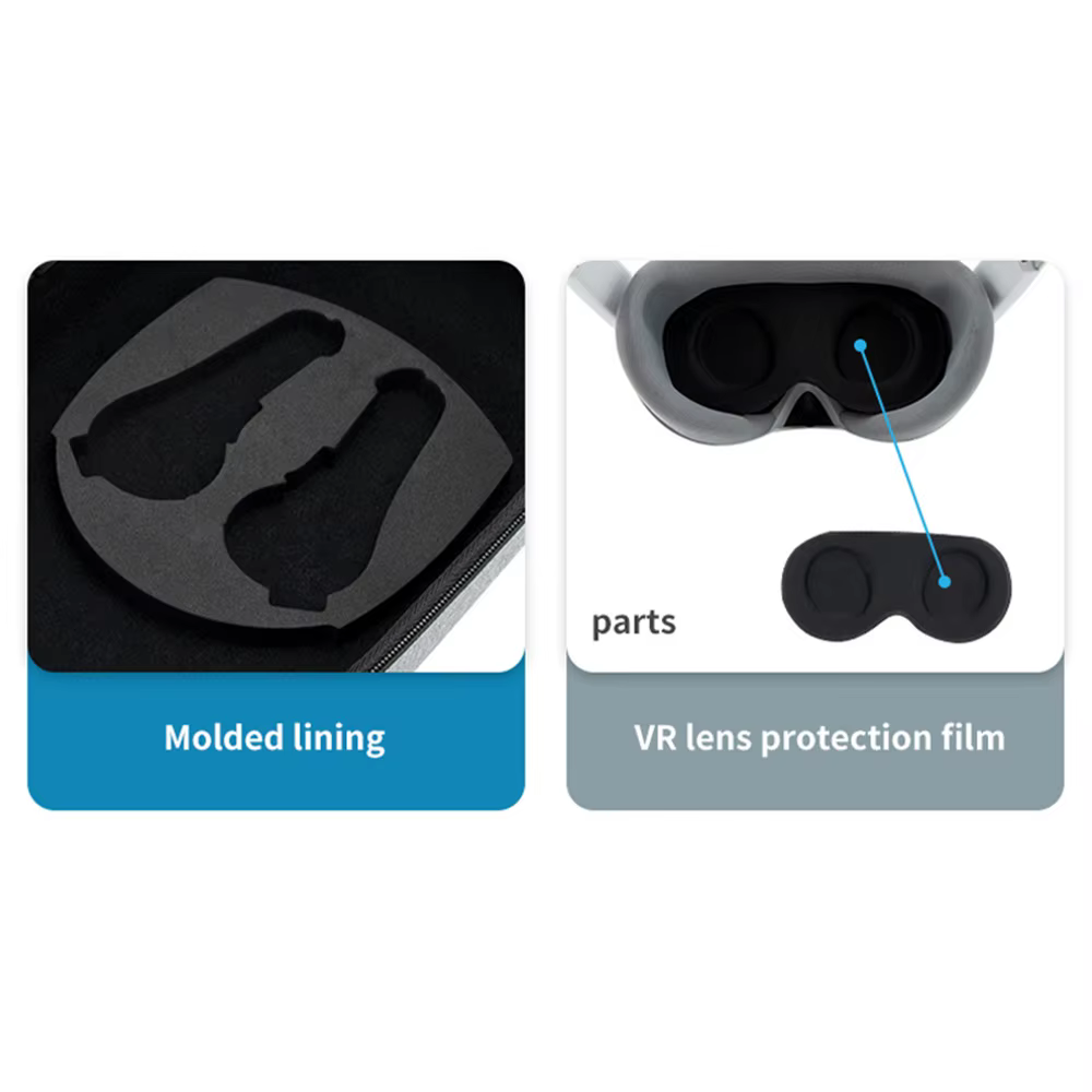 Étui de voyage rigide portable pour casque VR Pico 4