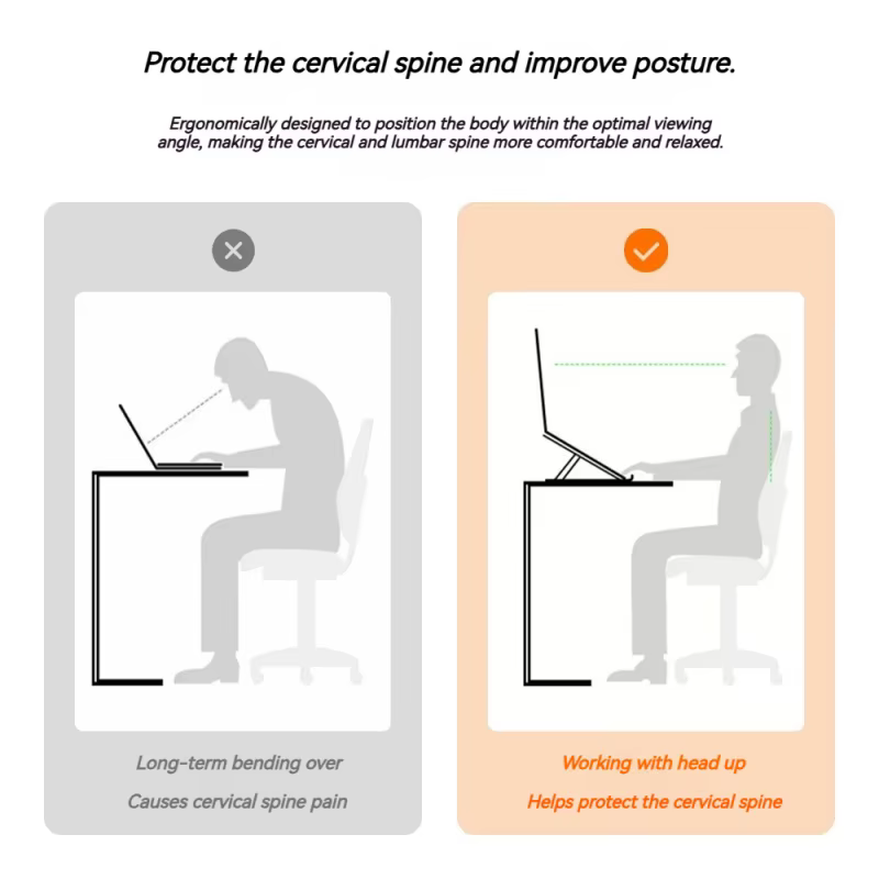 Support pour ordinateur portable réglable