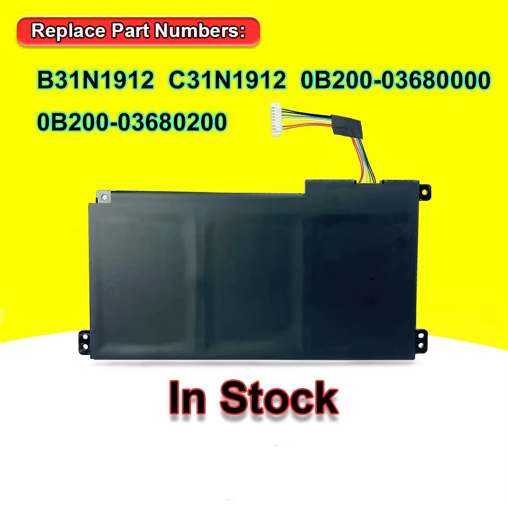 B31N1912 pour For Asus VivoBook 14 E410MA E510MA L410MA L510MA E410KA E510KA R522MA F414MA série C31N1912 batterie d'ordinateur portable 11.55V 42Wh