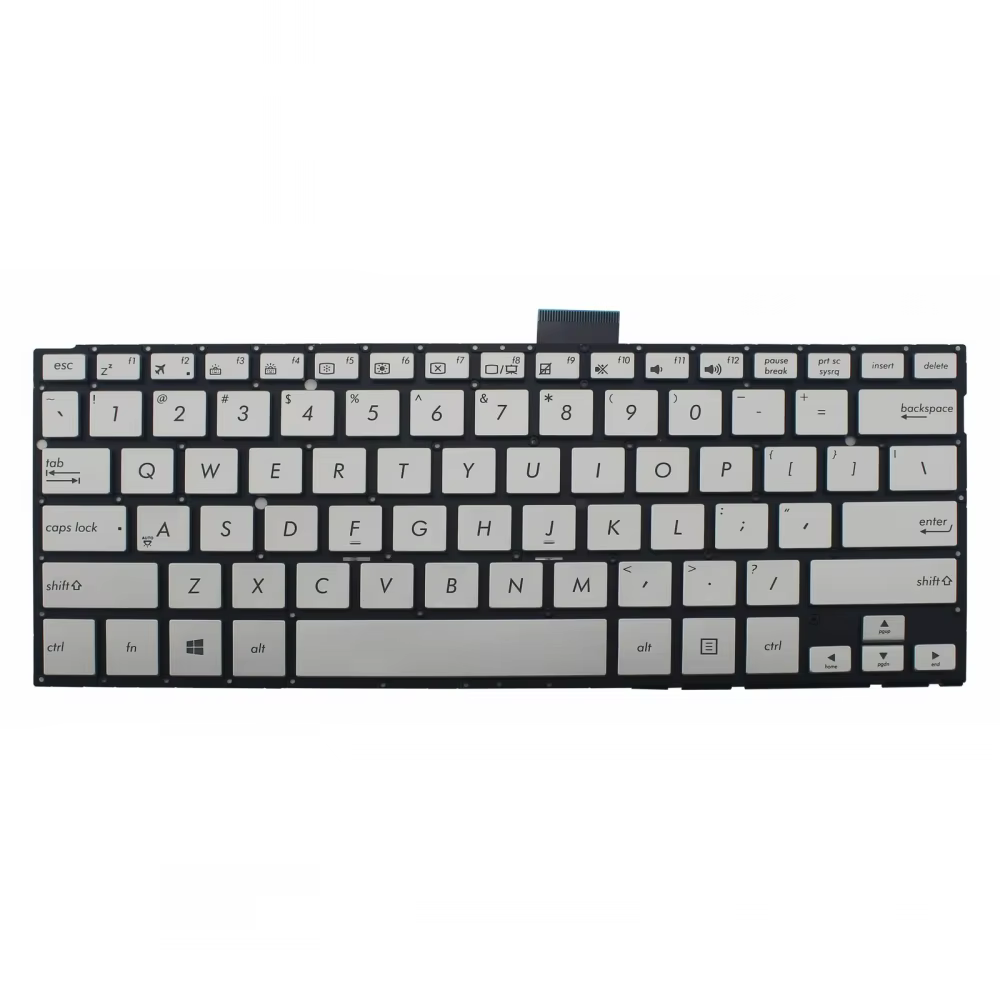 Pour clavier argenté ASUS Q304UA Q304U Q304UA-BHI5T11 Q304UA-BBI5T10 US