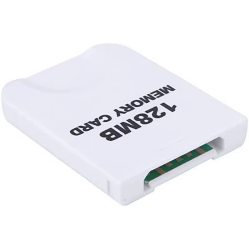 Carte mémoire 8M/16M/32M/64M/128M pour GameCube pour NGC pour accessoires de jeu Wii cartes de stockage