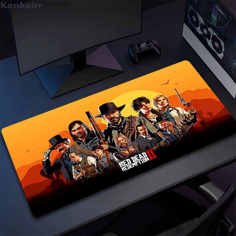 Red Dead Redemption 2 clavier de jeu tapis de souris Pc Gamer fille