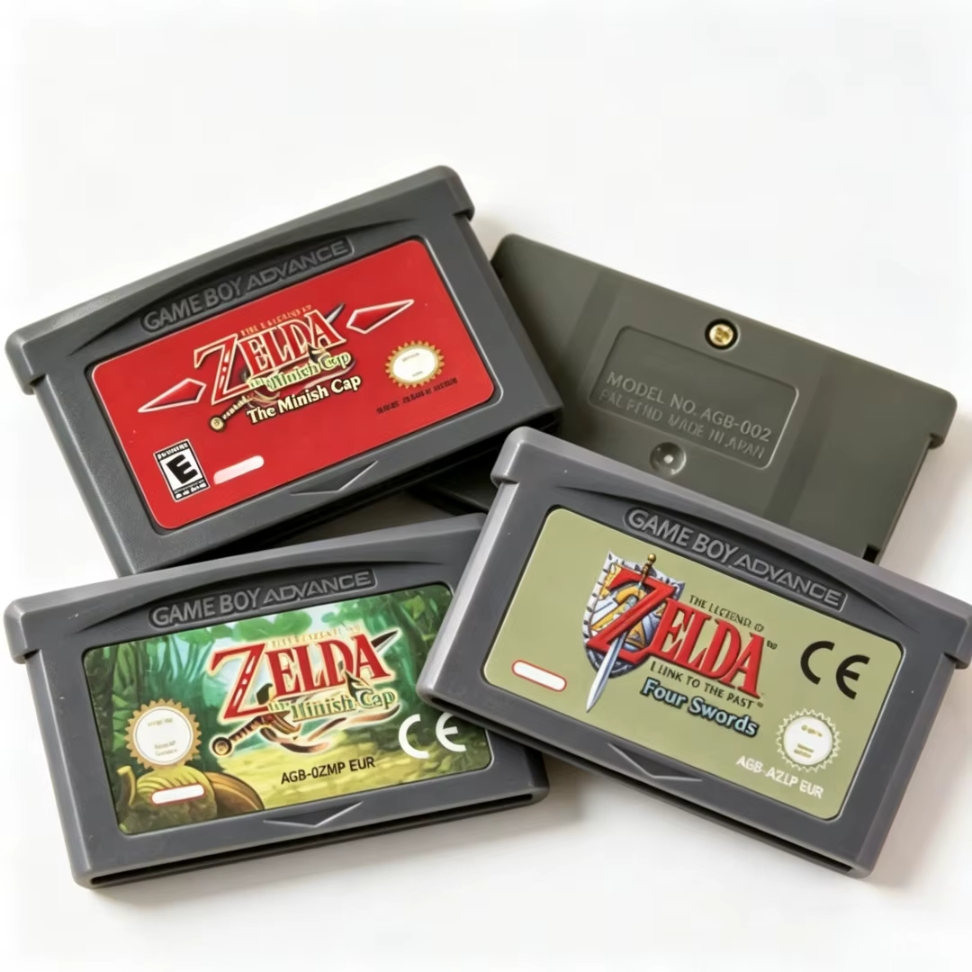 Cartouche de jeu Zelda GBA, console de jeu vidéo 32 bits, jeu The Legend of Zelda, carte de jeu Link to the Past Awakening DX Minish Cap