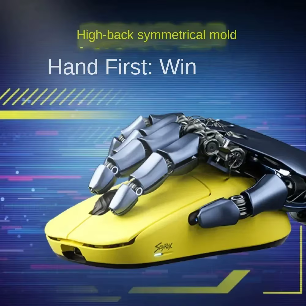 [EN STOCK] SCYROX V8 8K filaire et sans fil Ultra-léger 36g souris de jeu ergonomie PAW3950 e-sports