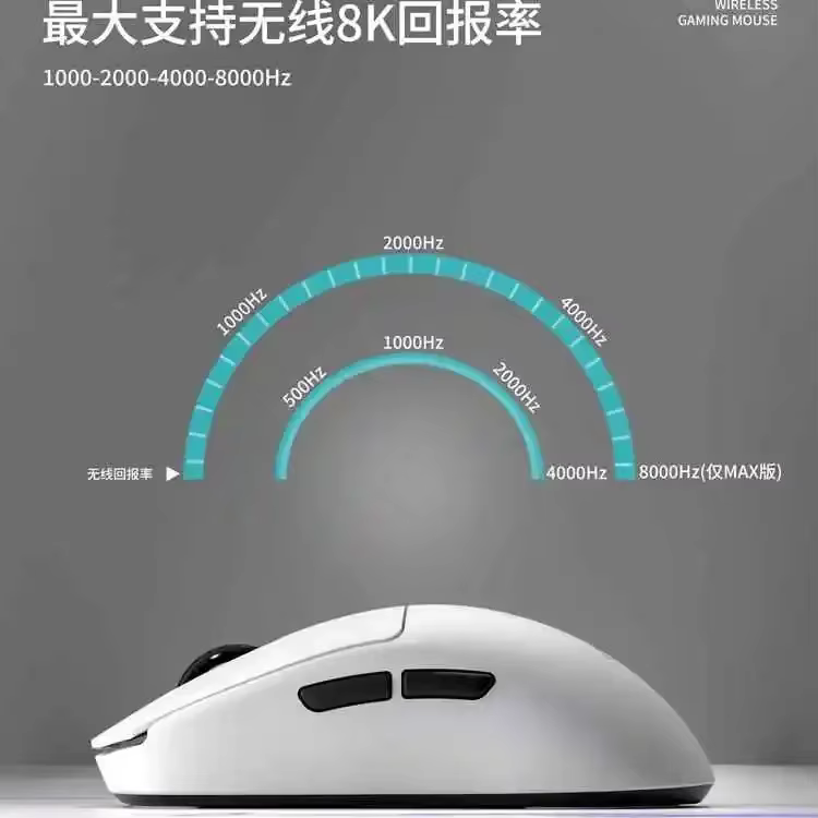 Zaopin Z2 Mini MAX Gaming e-sport 1K/4K/8K souris 3 modes 2.4G Bluetooth sans fil faible retard