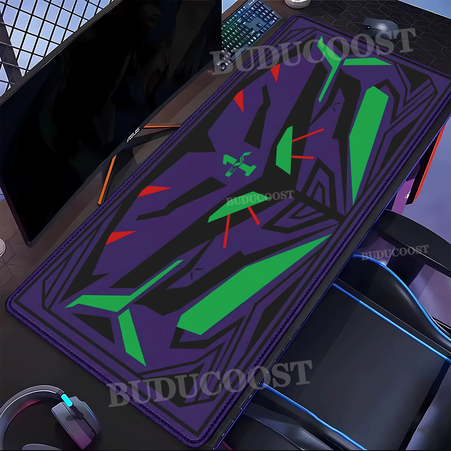 Grand tapis de souris E-E-Evangelione